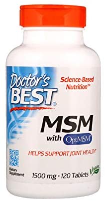 Doctors Best Best MSM - 120 ct (Pack of 2)