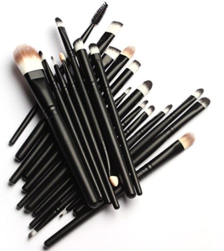 KOLIGHT 20 Pcs Pro Makeup Set Powder Face Foundation Eye shadow Eyeliner Lip Cosmetic Brushes