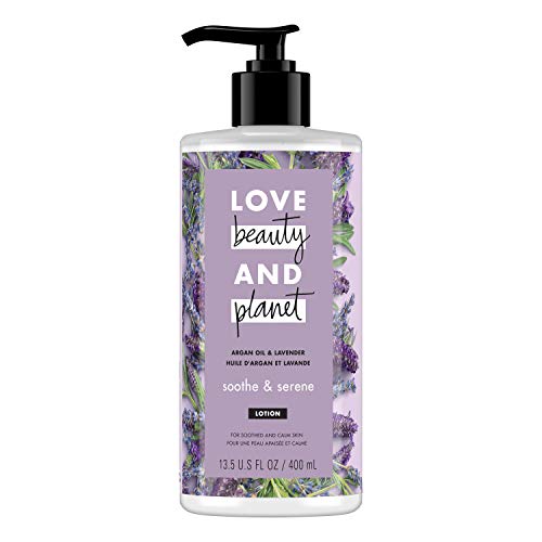 Love Beauty & Planet Body Lotion Argan Oil and Lavender 13.5 oz