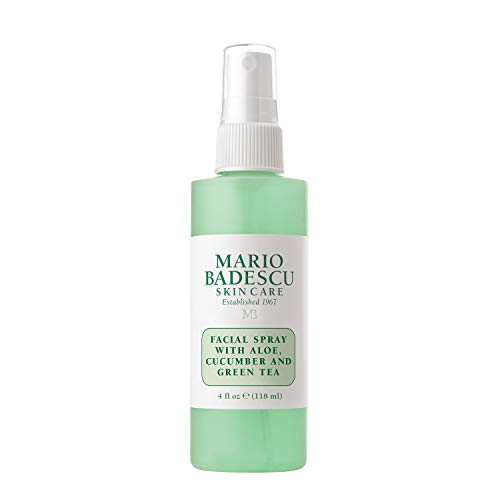 Mario Badescu Skin Care Facial Spray with Aloe, Cucumber And Green Tea, 4 Fl Oz