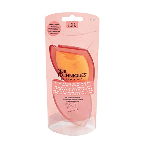 Real Techniques Miracle Complexion Sponge + Case (Packaging May Vary)