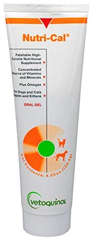 Vetoquinol Nutri-Cal High Calorie Nutritional Oral Gel Supplement for Dogs and Cats, 4.25oz