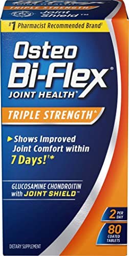 Osteo Bi-Flex, Advanced Triple Strength Tabs 80 Ct With Vitamin C for Immune Support