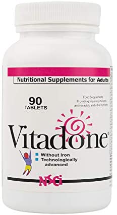 Vitadone, Multivitamin for Methadone Patients | Fights Fatigue, Promotes Regularity, and Helps Reduce Sugar Cravings - Nutritional Supplements Corporation