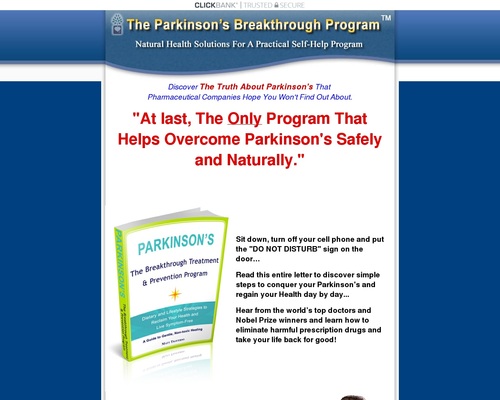 The Parkinson's-Reversing Breakthrough *High Conversions Rates*