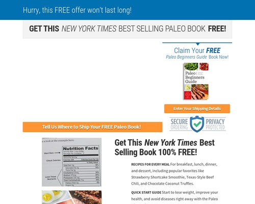 Paleo Reboot - 100% commission on NYT Bestseller!